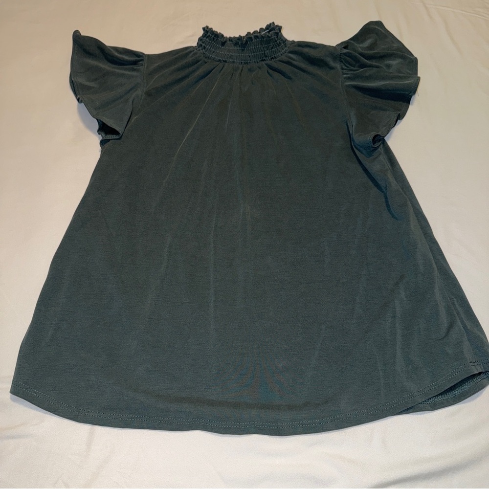 Green Envelope Women’s Top, Size S